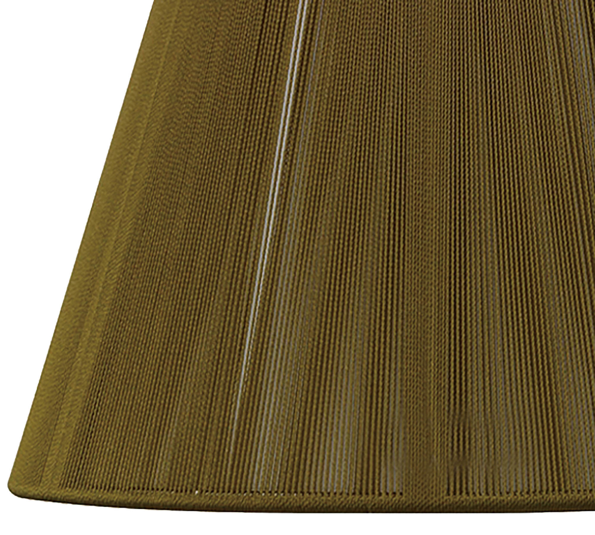 Silk 40cm String Shade Olive MS073  Mantra Fusion Silk String Shades